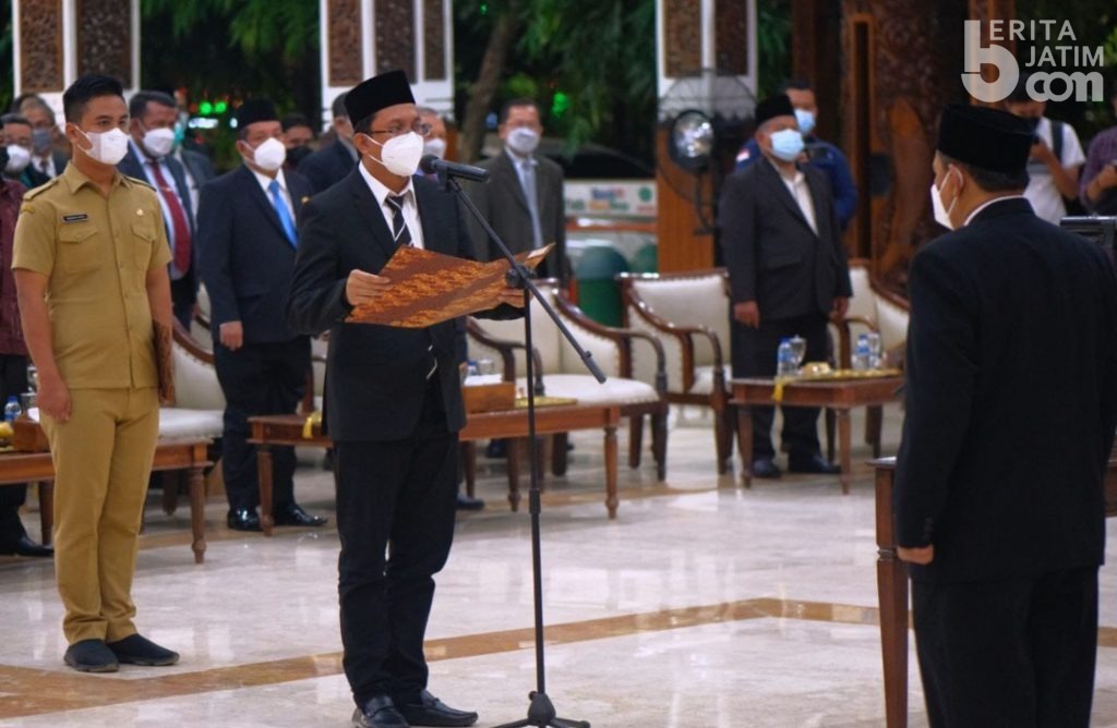 Gus Muhdlor Lantik Tiga Direksi PDAM Delta Tirta Sidoarjo