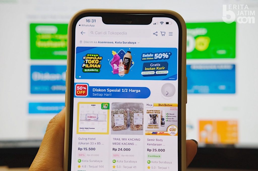 Hyperlocal, Transaksi Tokopedia Naik 20 Kali Lipat