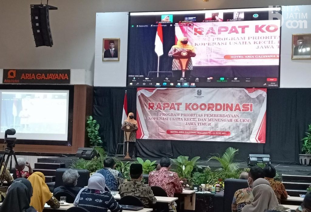 Gubernur Khofifah: Koperasi dan UMKM di Jatim Harus Diperkuat