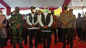 BOR ICU nol, Gubernur Jawa Timur Puji Pengendalian Covid-19 di Sumenep