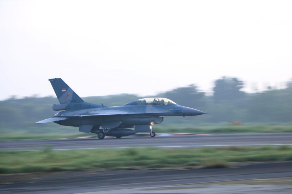 Satu Flight F-16 Lanud Iswahjudi Magetan Ikuti Latma Cope West di Pekanbaru