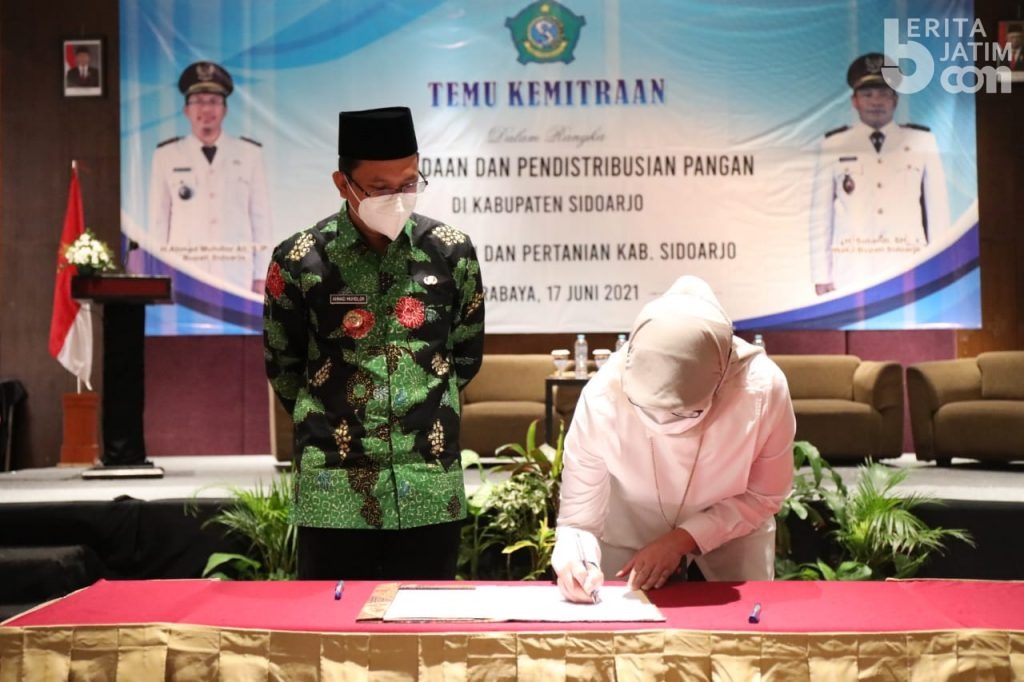 MoU dengan Bulog, Gus Muhdlor Targetkan PDRB Sektor Pertanian Tahun Depan Naik