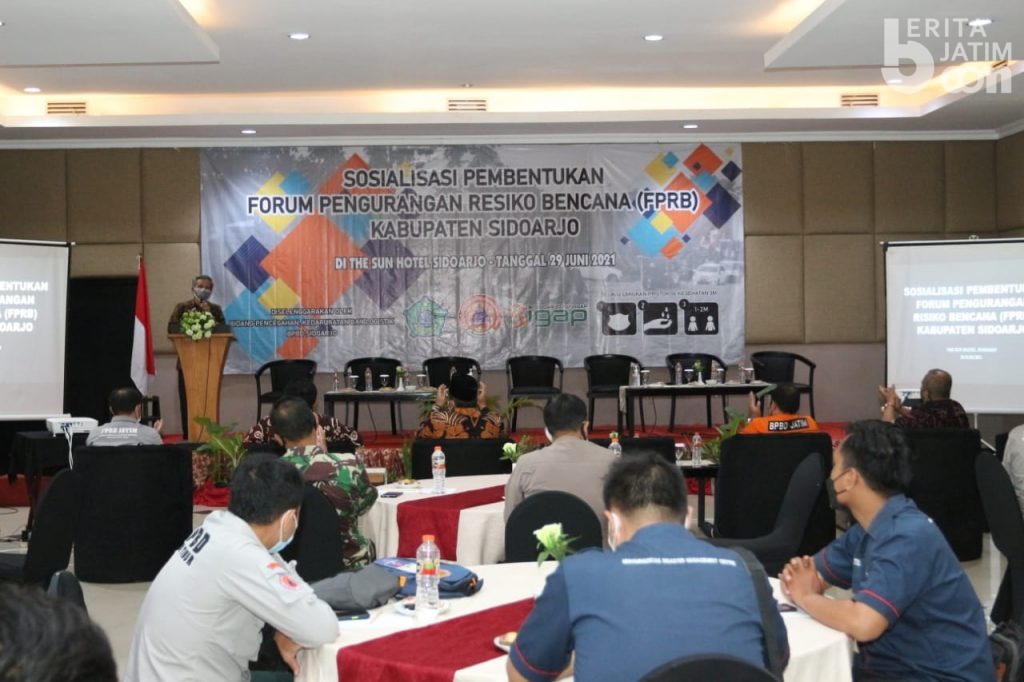 Kurangi Resiko Bencana, Pemkab Sidoarjo Akan Bentuk FPRB