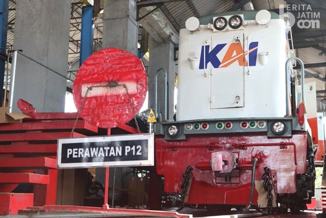 Pandemi, Kai Daop 7 Madiun Terus Lakukan Perawatan Sarana
