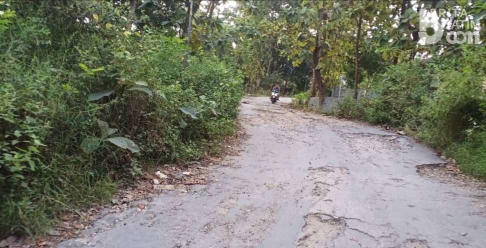 Sepanjang 110 Km Jalan Raya di Pamekasan Masuk Katagori Rusak