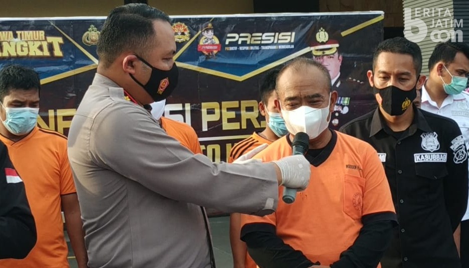 Preman Pasar Tanjung Anyar Kota Mojokerto Diringkus