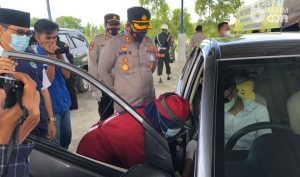 Polres Pamekasan Luncurkan Program ‘Drive Thru Vaksinasi Covid-19’
