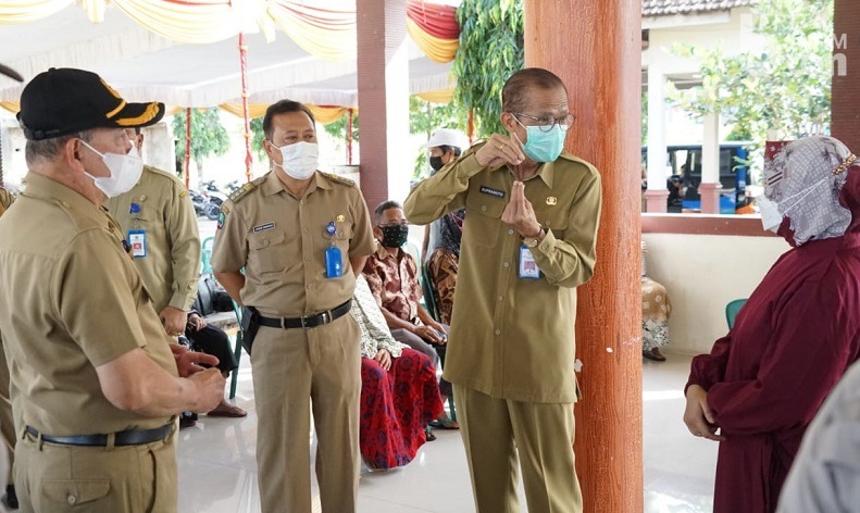 Tinjau Vaksinasi Lansia, Ini Kata Bupati Magetan
