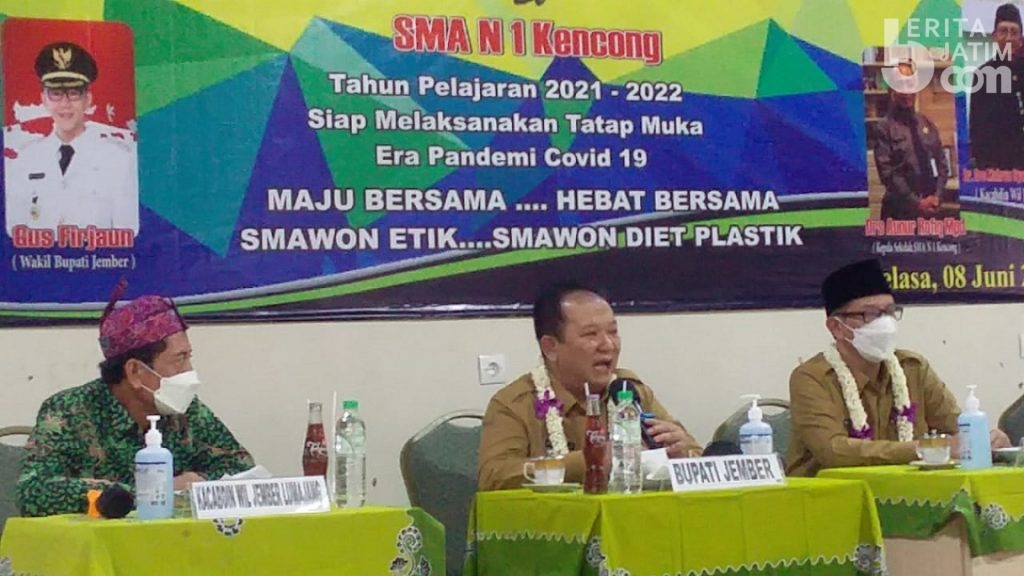 Pandemi, Pembelajaran SMA 1 Kencong Jember Lewat Radio