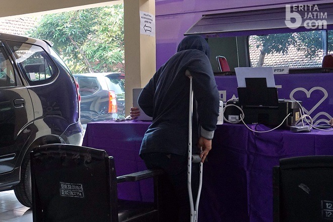Jemput Bola, DPMPTSP Layani Izin Usaha Disabilitas dengan Berdaya