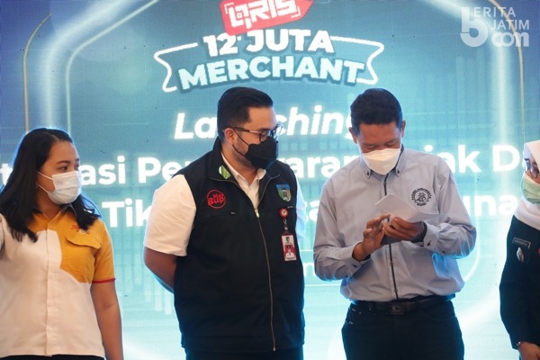 Bupati Kediri Launching Pemanfaatan QRIS untuk Pembayaran Pajak Daerah dan Tiket Wisata