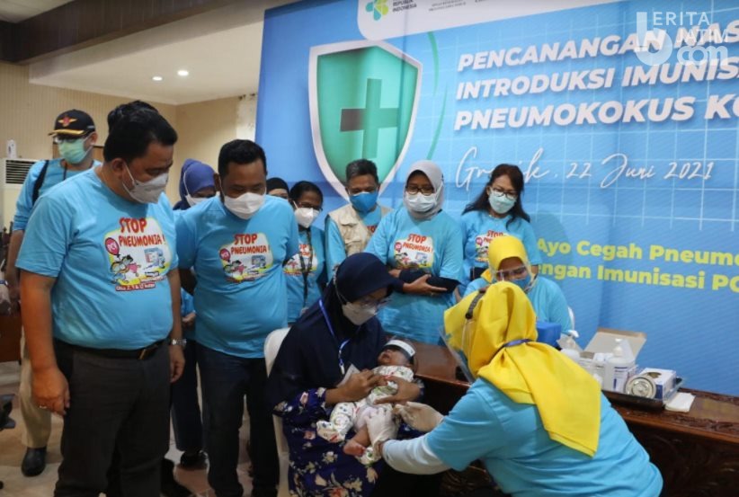 Gresik Ditunjuk Kemenkes Jadi Tempat Imunisasi PCV