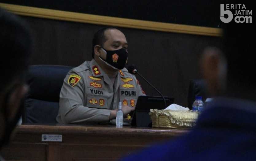 Kapolres Kediri Kota Minta Peran Bhabinkamtibmas Kendalikan Covid-19