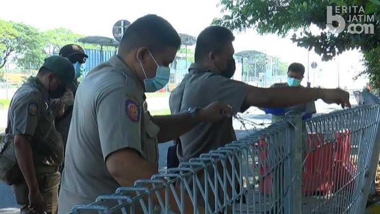 Pos Penyekatan Suramadu Kembali Ricuh, Pagar Dirusak