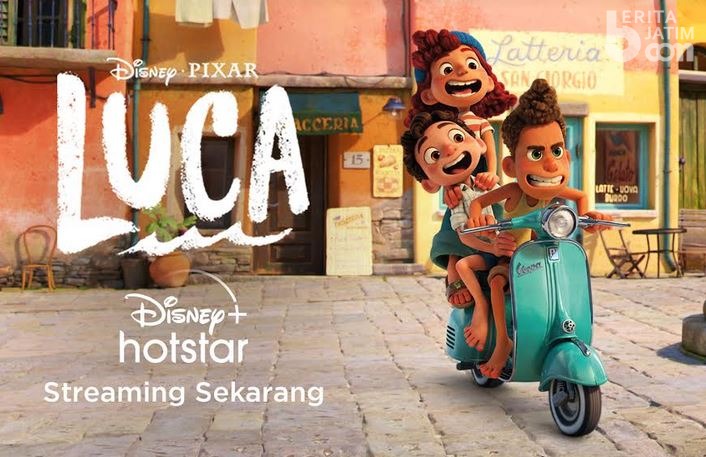 Semangat Jiwa Pemberani Vespa Warnai Film Animasi Disney and Pixar’s “Luca”