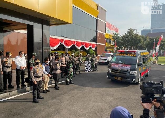 Vaksin Keliling Jatim, Ambulance Door To Door Datang ke Daerah Anda