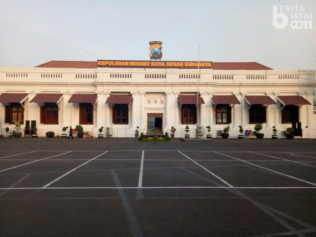 ilustrasi : Gedung Mapolrestabes Surabaya yang juga merupakan bangunan tua di Surabaya