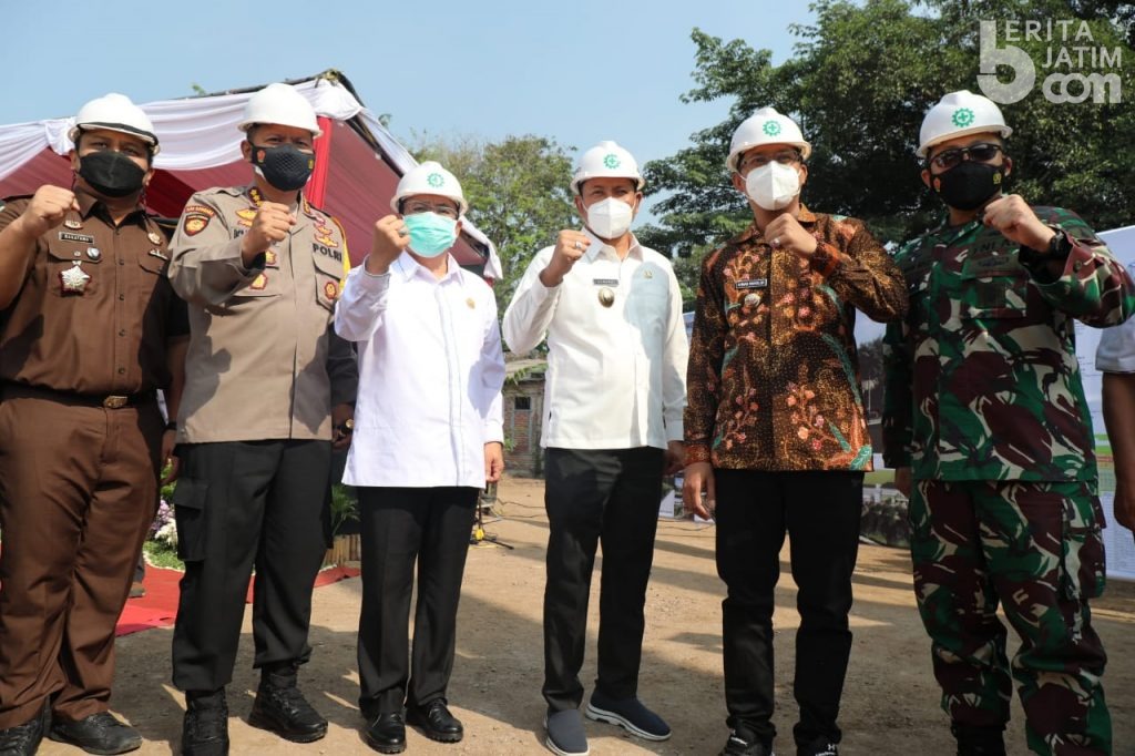 Ground Breaking RSUD Sidoarjo Barat, Gus Muhdlor Targetkan Selesai Akhir Tahun 2021