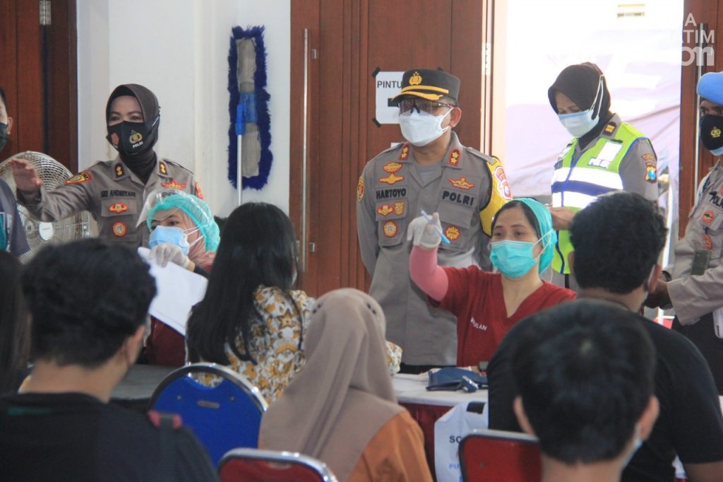 Layanan Vaksinasi Polrestabes Bertambah Jadi Tiga Titik, Ini Lokasinya