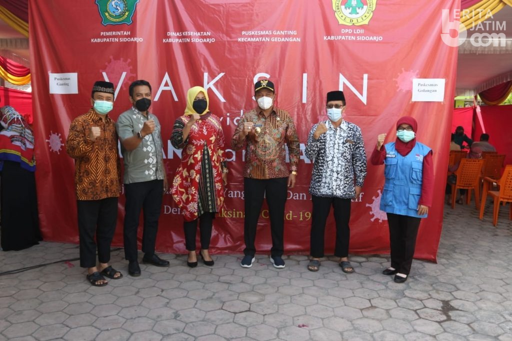 Wabup Sidoarjo: Jaga Prokes Covid-19 Meski Telah Vaksin