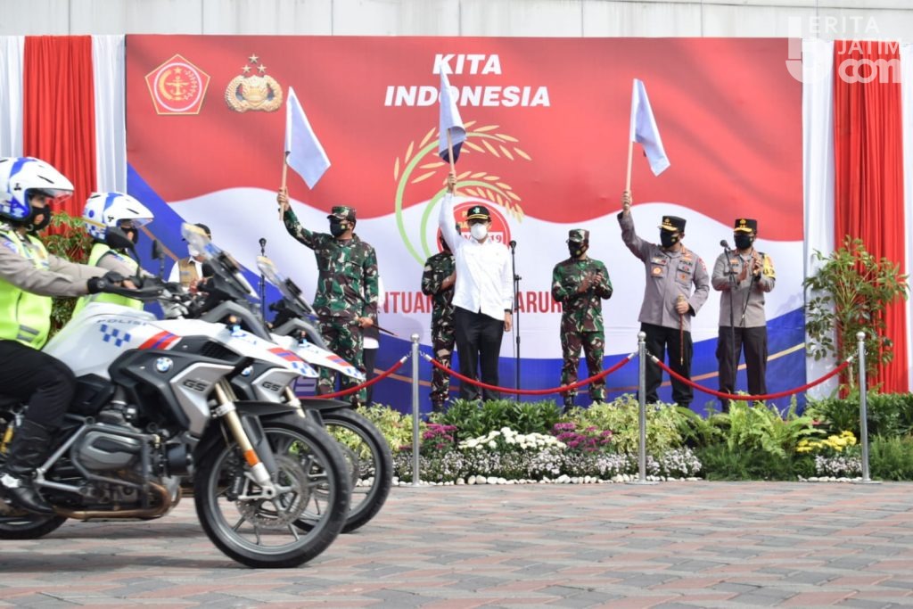 PPKM Darurat Sidoarjo, TNI-Polri Terjun Percepat Distribusi Bansos