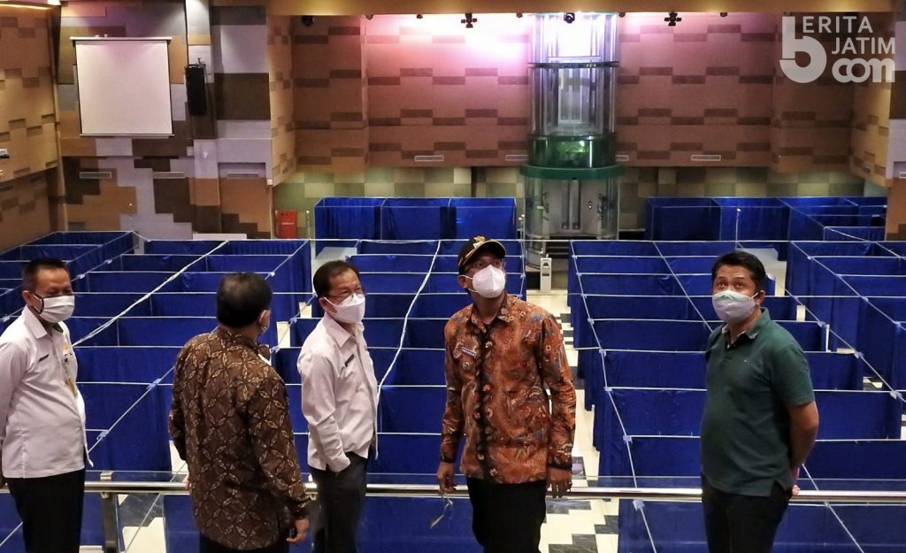 Dapur Umum Suplai Makanan untuk Shelter Isolasi Covid-19