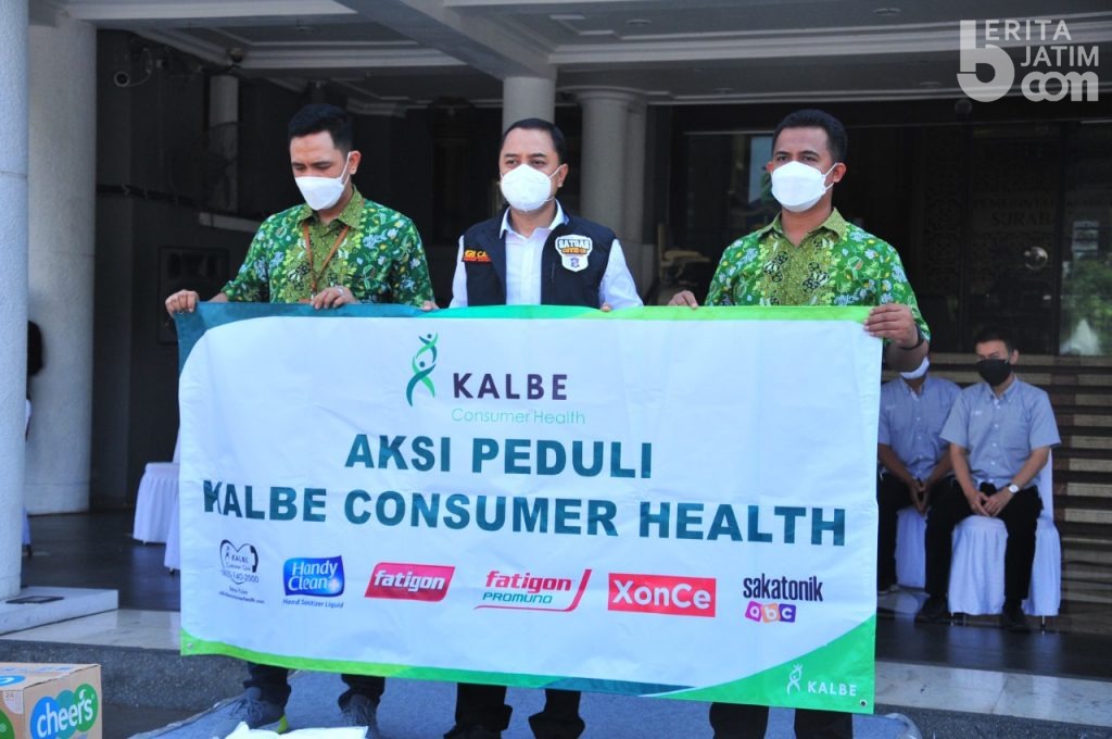 Kalbe Farma Berikan Ribuan Vitamin Demi Membantu Penanganan Covid-19 Di Surabaya