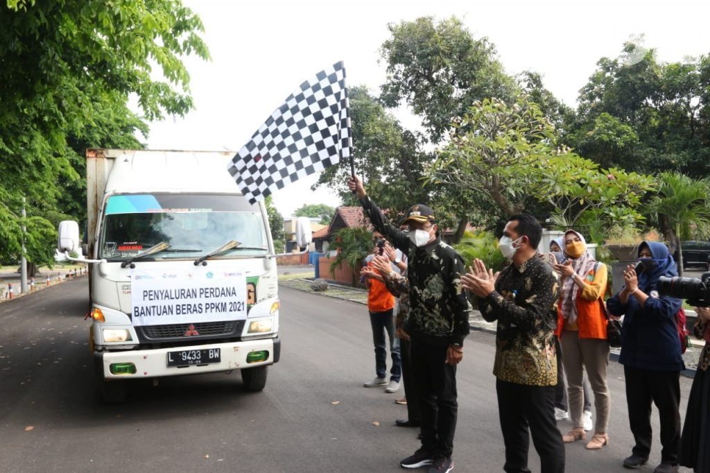 Kabupaten Sidoarjo Dapat 830 Ton Bantuan Beras Pemerintah Pusat