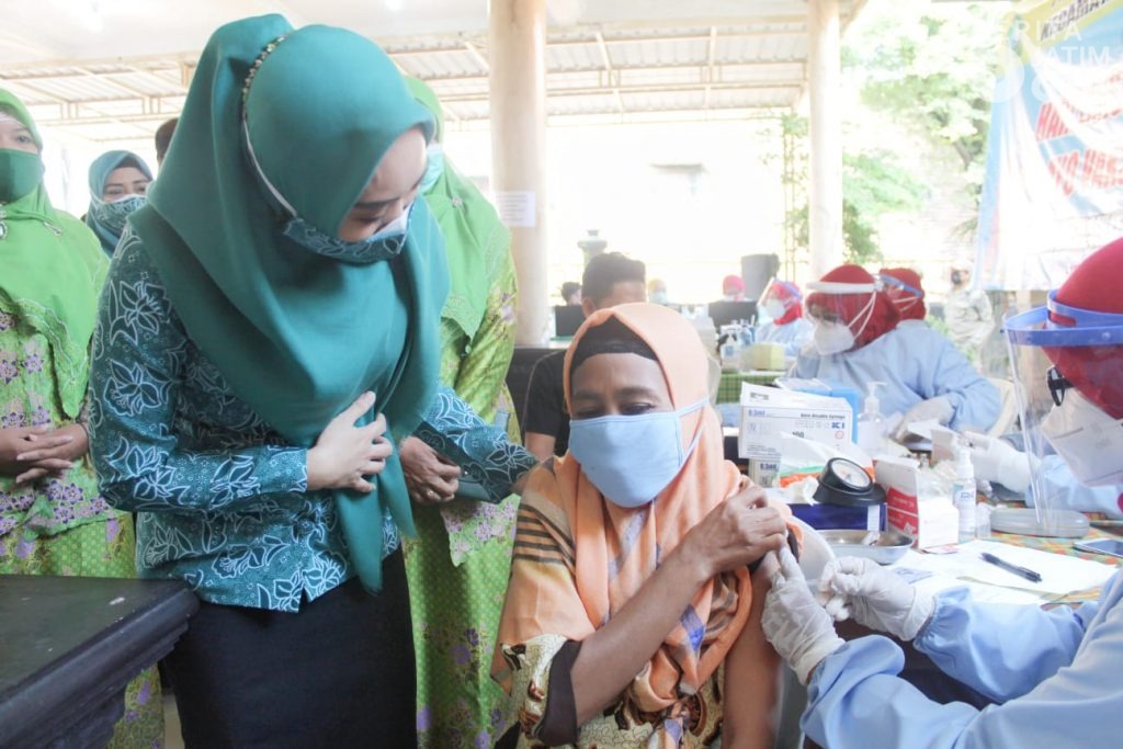 1.500 Warga Porong dan Taman Sidoarjo Ikuti Vaksinasi