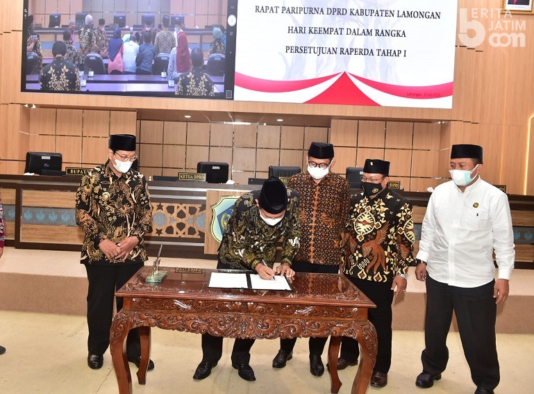 Enam Raperda Kabupaten Lamongan Akhirnya Disahkan, Berikut Rinciannya