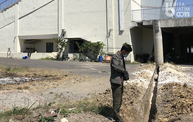 Sambungan Oksigen PT Samator ke Gejos Terus Dikerjakan