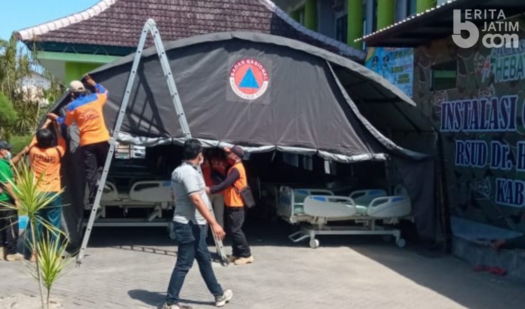 Overload, RSUD Smart Pamekasan Siapkan Tenda Darurat
