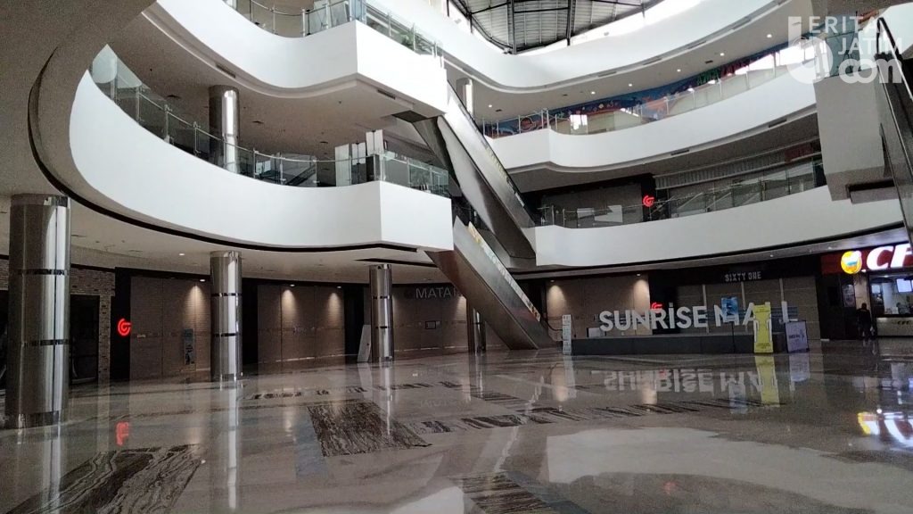 Imbas PPKM Darurat, Sunrise Mall Mojokerto Tutup, 50 Persen Karyawan Dirumahkan