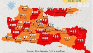 Pamekasan Kembali Masuk Zona Merah Sebaran Covid-19