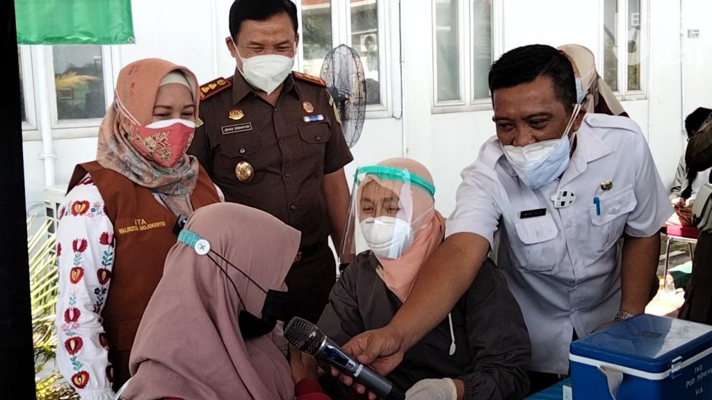 Pertama di Jawa Timur, Kota Mojokerto Gelar Vaksinasi Anak