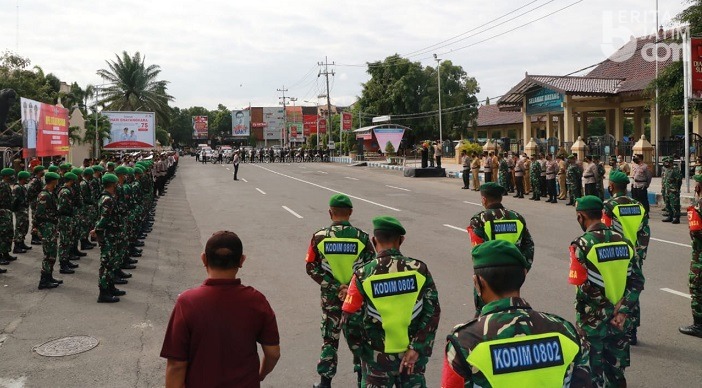 Ponorogo Dapat Bantuan 50 Personel TNI dari Batalyon Infanteri 511