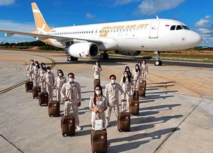 Maskapai Baru Super Air Jet Siap Terbang ke Destinasi Favorit di Indonesia