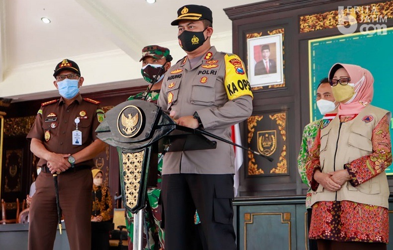Pelanggar PPKM Darurat di Jombang Dijerat Tipiring