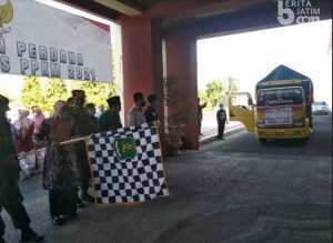 Pemkab Sumenep Salurkan Seribu Ton beras Untuk Masyarakat Terdampak PPKM