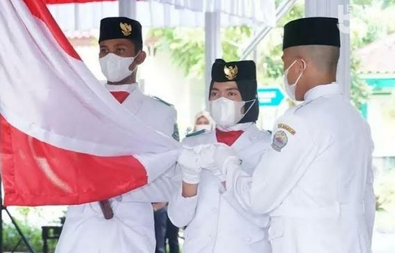 Akibat Pandemi, Paskibraka di Bangkalan Hanya 6 Orang