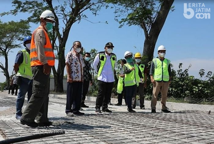 Bupati Ngawi Cek Perbaikan 4 Ruas Jalan