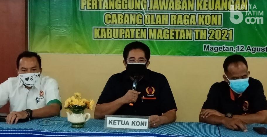 KONI Magetan Gelar Bimtek SPJ Keuangan pada Cabor
