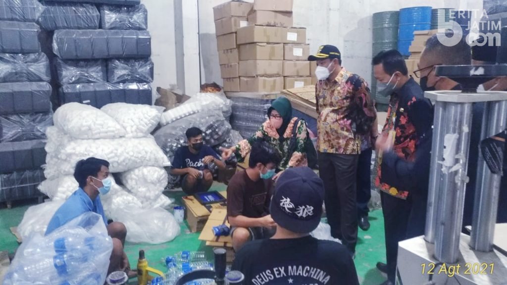 Wabup Sidoarjo Sidak CV Mentari Sepanjang, Temuan Sangat Mengejutkan