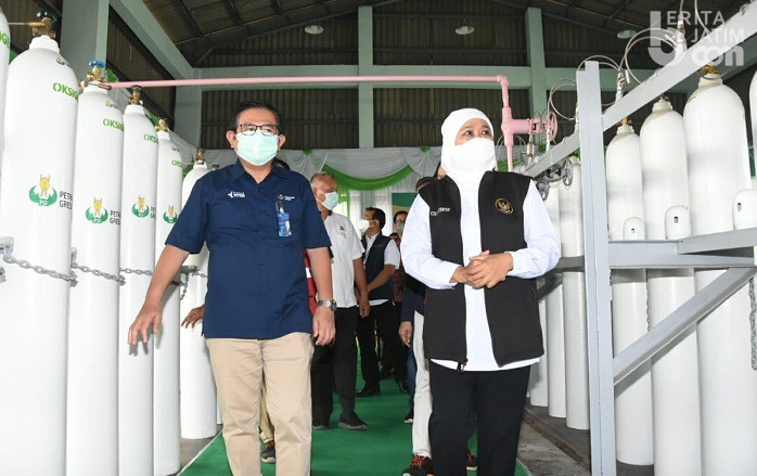 Petrokimia Gresik Suplai Liquid Oksigen ke Luar Provinsi Jatim dan 13 BUMN