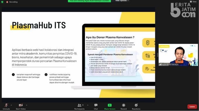 Hindari Calo Donor Plasma, Pemohon Silakan Akses PlasmaHub