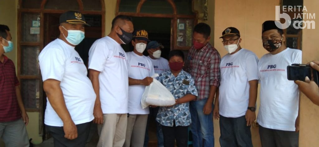 Perkumpulan BPD Gresik Santuni Anak Yatim Piatu yang Ditinggal Orang Tua Akibat Covid-19