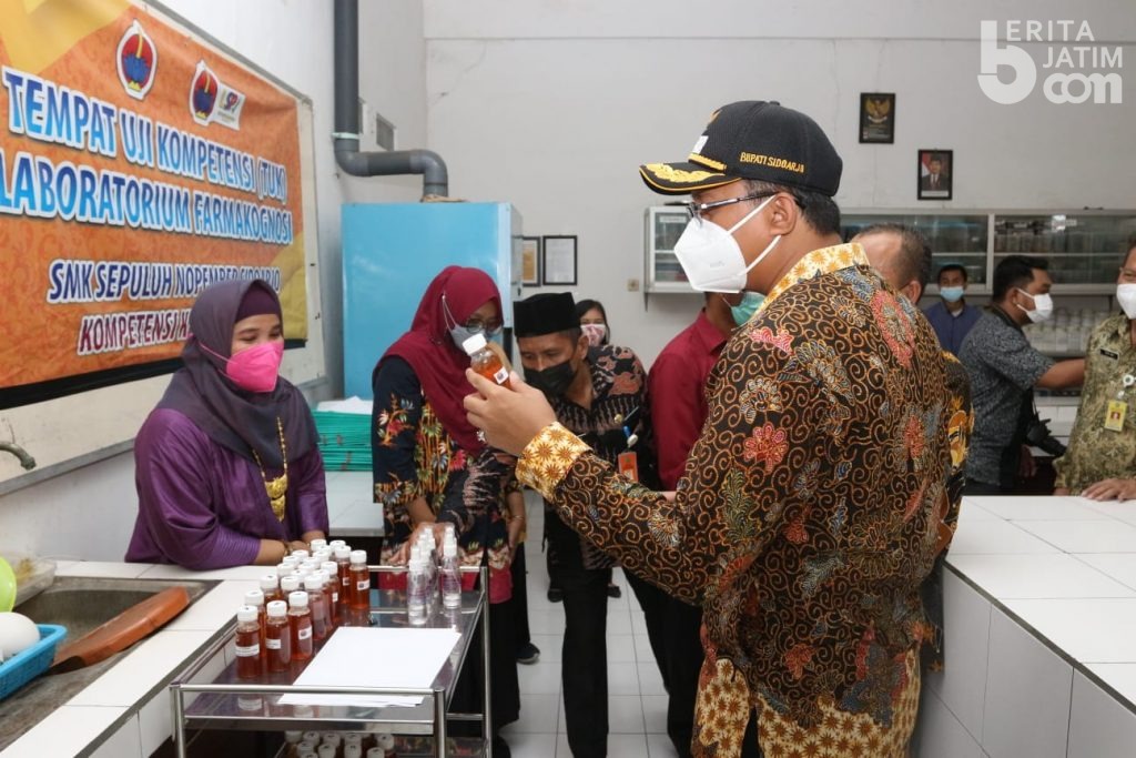 Siswa SMK Kejuruan di Sidoarjo Bisa Jadi Volunteer Penanganan Covid-19
