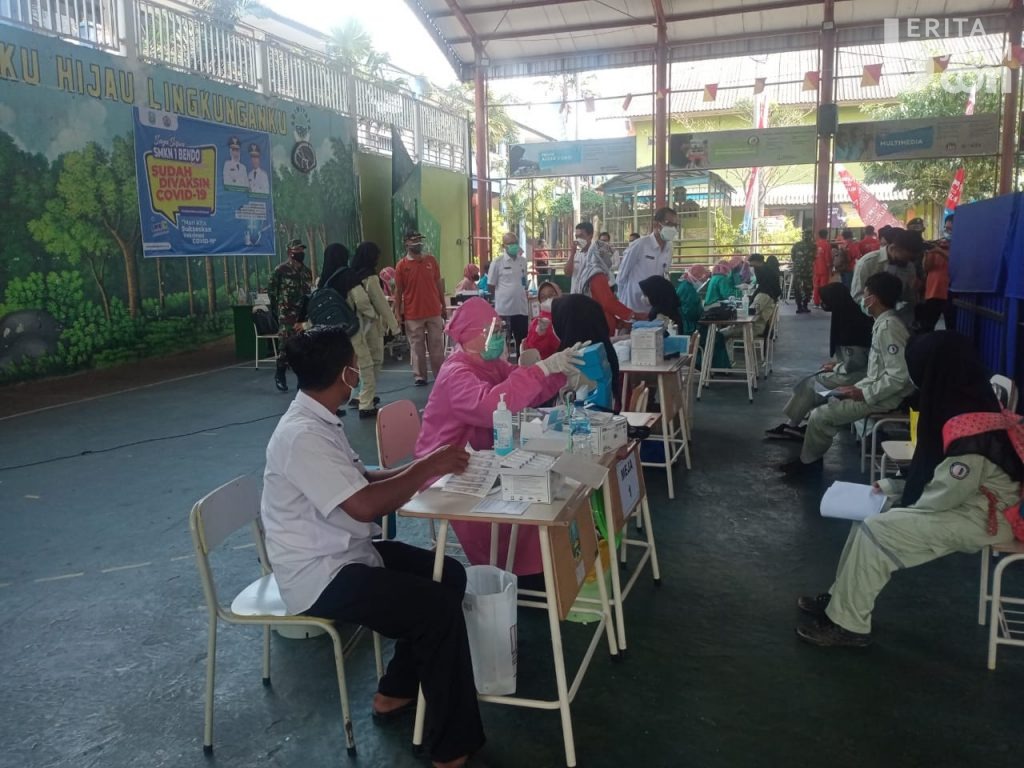 Vaksin Perdana Untuk Pelajar, Sasar 1.000 Siswa SMK di Magetan