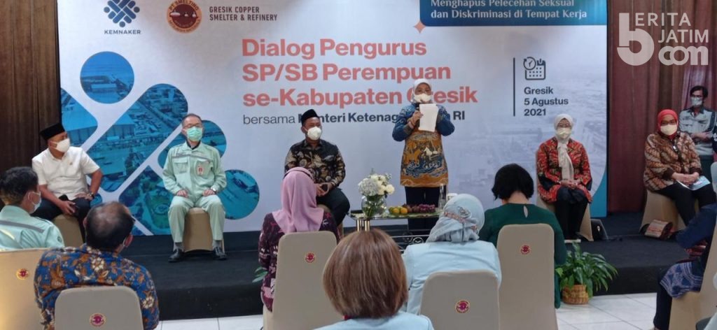 Menaker Ida Fauziyah: Jangan Ada Lagi Kekerasan Kerja Terhadap Perempuan