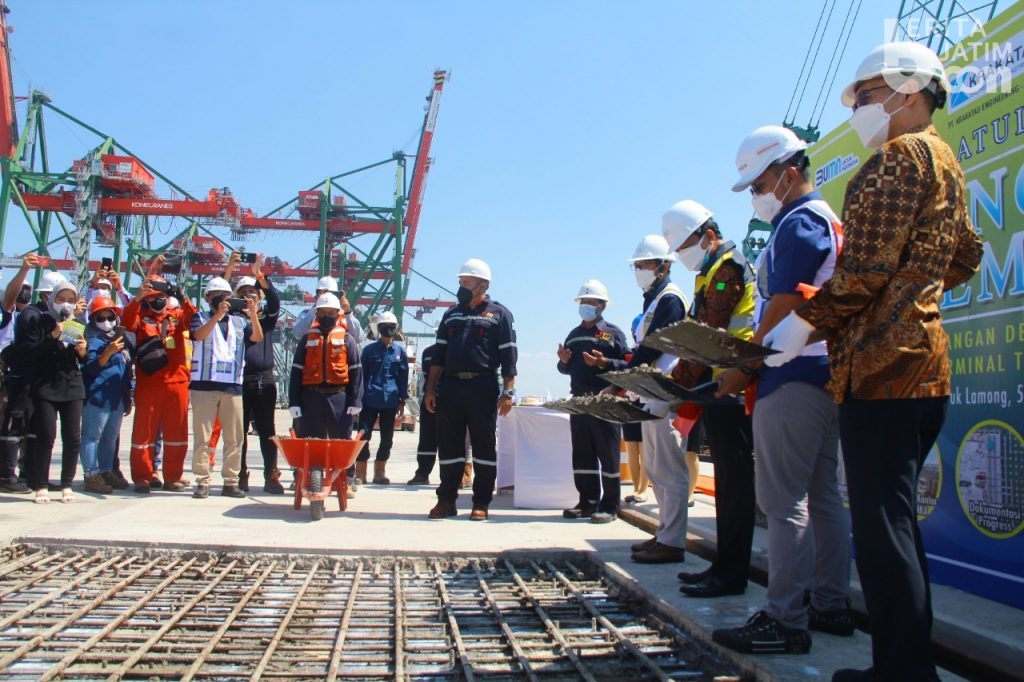 Proyek Perpanjangan Dermaga Petikemas TTL Hampir Tuntas, Waktu Tunggu Bisa Dipercepat